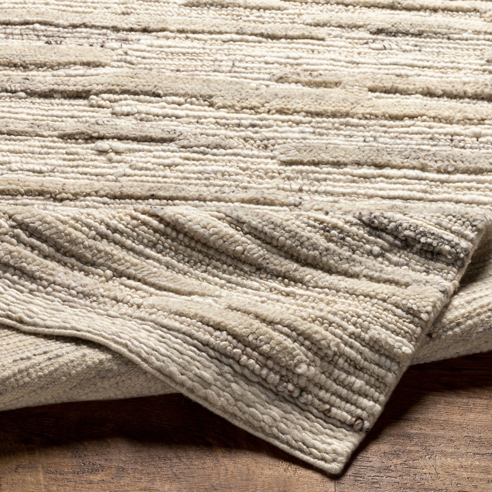 Manisa Rug - 30274 by Surya in cream, brown, black, gray. Made from 100% new zealand wool in a unique style.