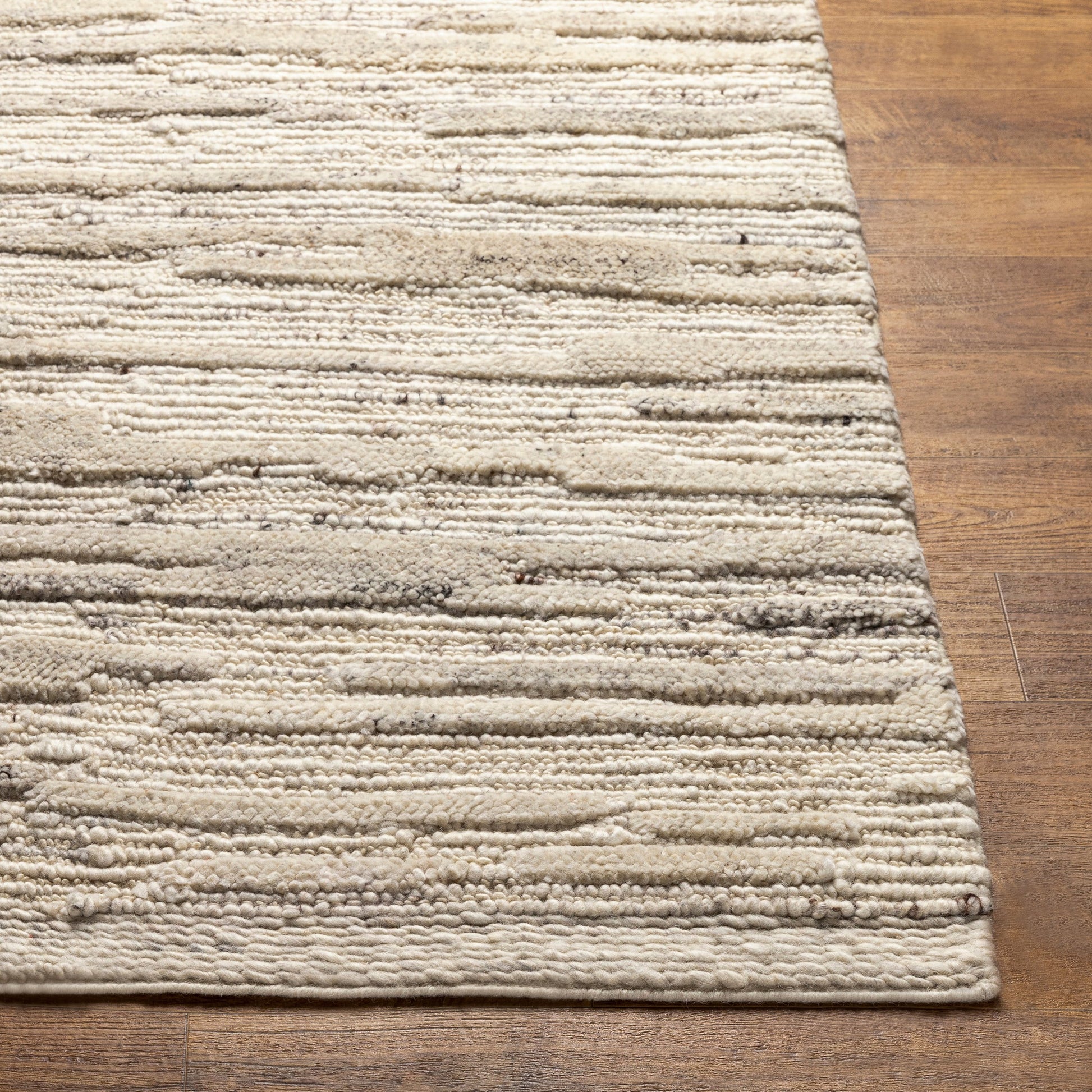 Manisa Rug - 30274 by Surya in cream, brown, black, gray. Made from 100% new zealand wool in a unique style.