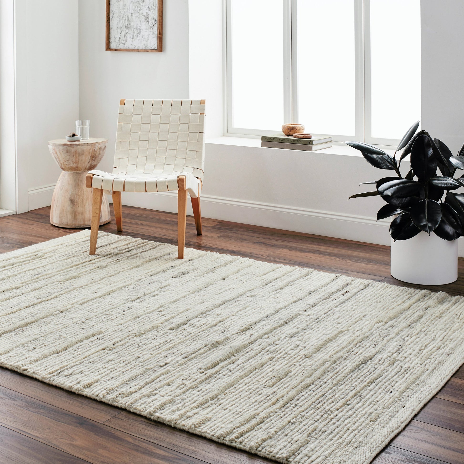 Manisa Rug - 30274 by Surya in cream, brown, black, gray. Made from 100% new zealand wool in a unique style.