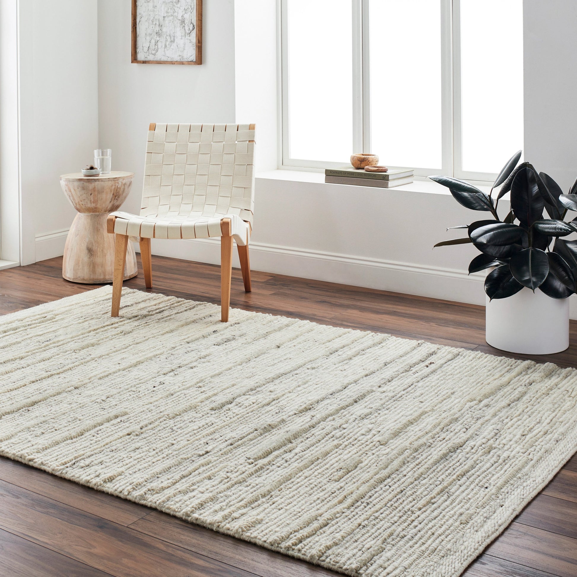 Manisa Rug - 30274 by Surya in cream, brown, black, gray. Made from 100% new zealand wool in a unique style.