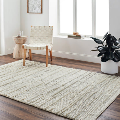 Manisa Rug - 30274 by Surya in cream, brown, black, gray. Made from 100% new zealand wool in a unique style.