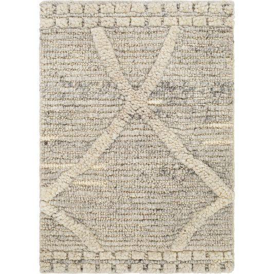 Manisa Rug - 30275 by Surya in charcoal, gray. Made from 100% new zealand wool in a unique style.