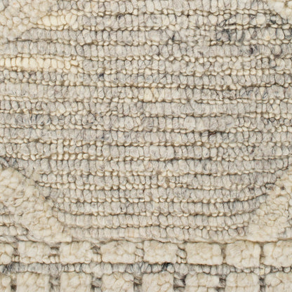 Manisa MNS-2302 Rug by Surya in charcoal, gray, brown, black, cream. Made from 100% new zealand wool in a unique style.