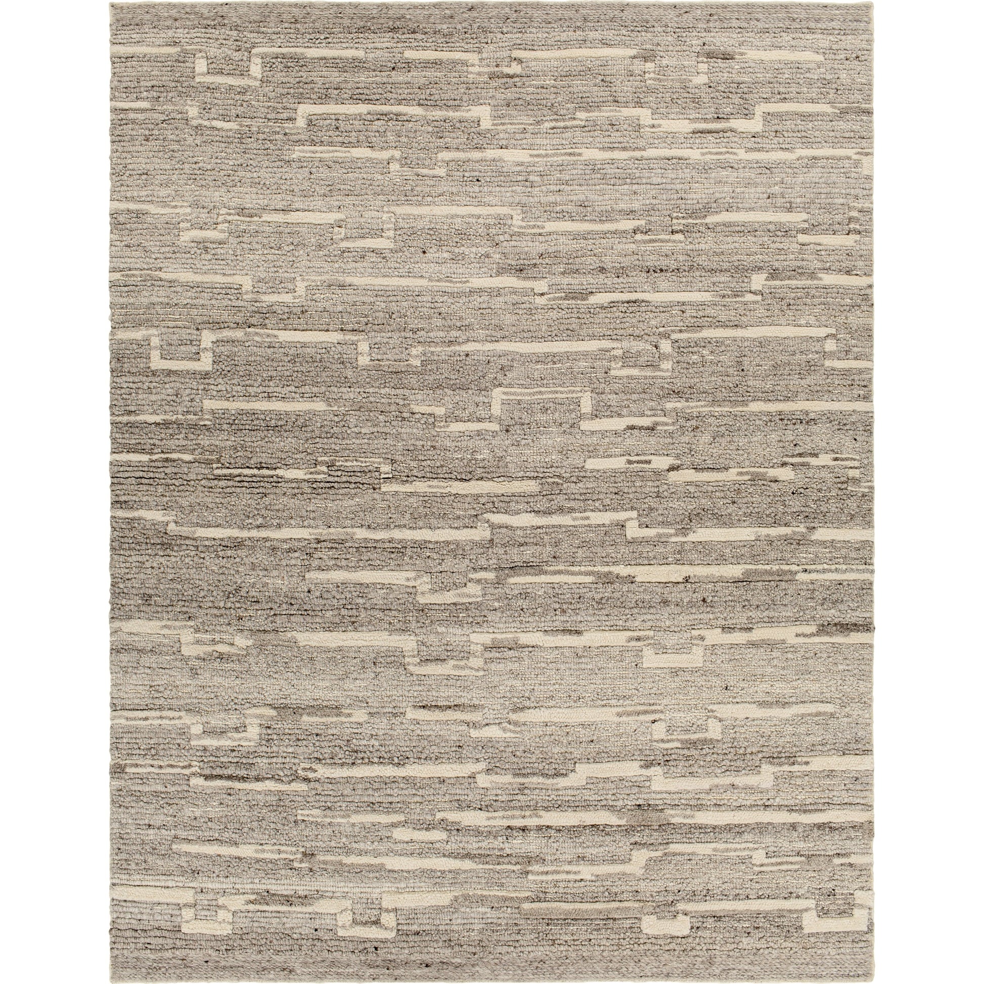 Manisa MNS-2303 Rug by Surya in medium gray, gray, brown, cream. Made from 100% new zealand wool in a unique style.