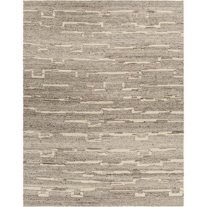 Manisa MNS-2303 Rug by Surya in medium gray, gray, brown, cream. Made from 100% new zealand wool in a unique style.