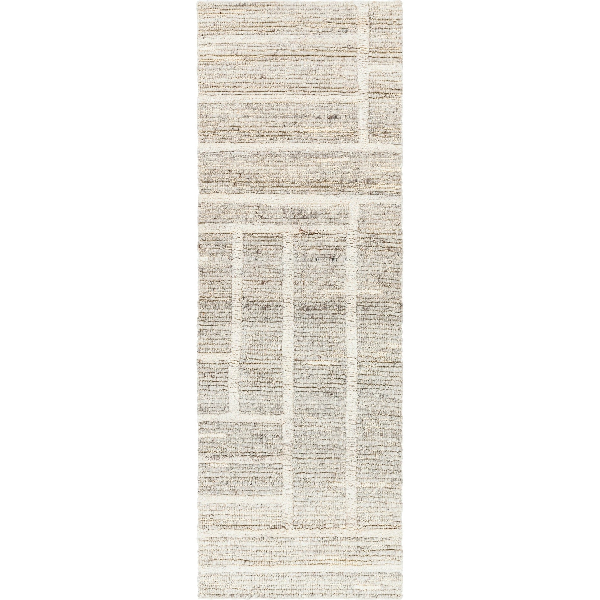 Manisa Rug - 30815 by Surya in gray, light slate, charcoal, brown, cream, oatmeal. Made from 100% new zealand wool in a unique style.