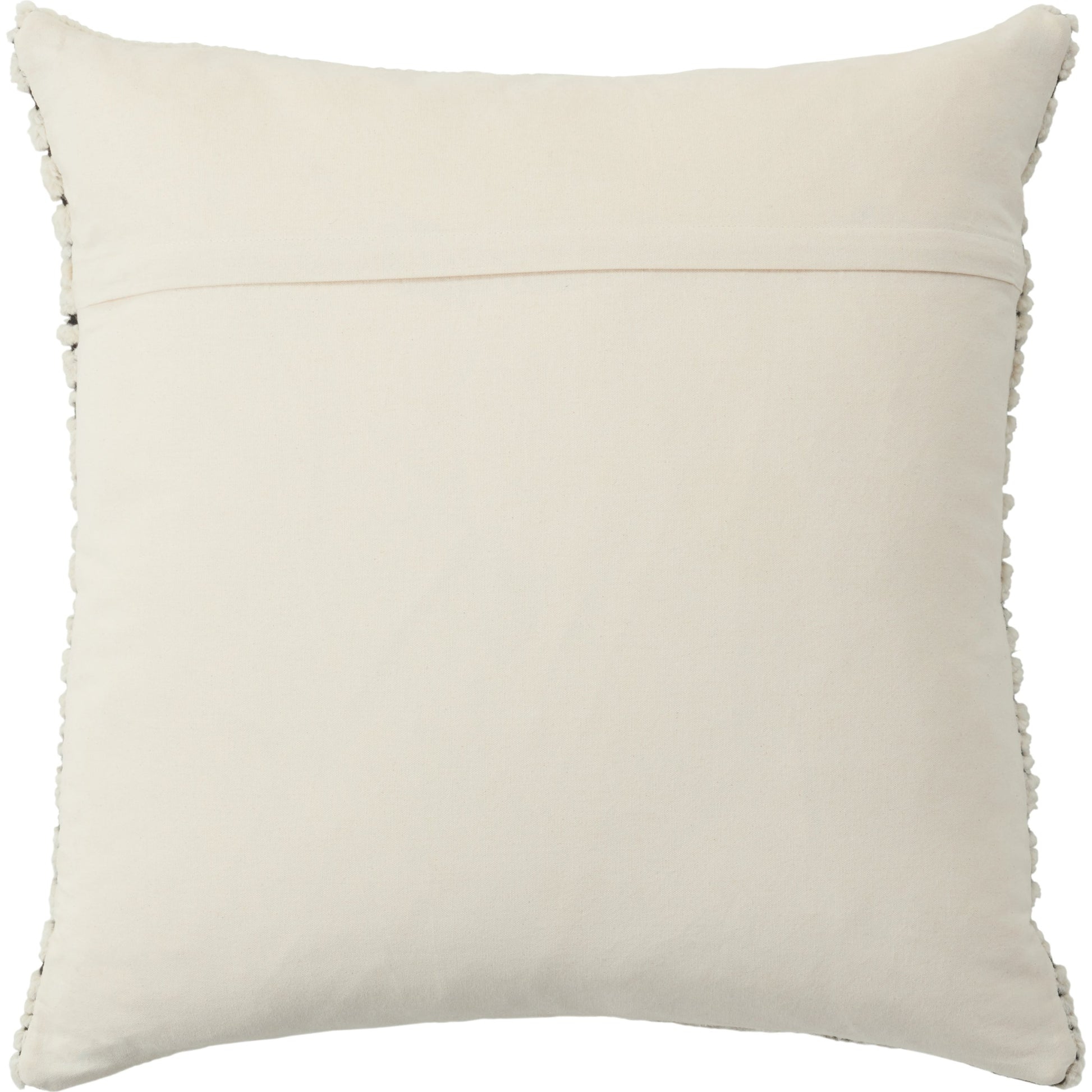 Montane MNT02 Pillow by Jaipur Living in black, cream. Made from 100% wool in a cottage & farmhouse style.