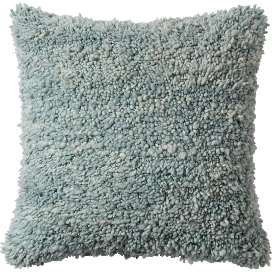 Montane Faustine Pillow by Jaipur Living in gray. Made from 100% wool in a modern style.