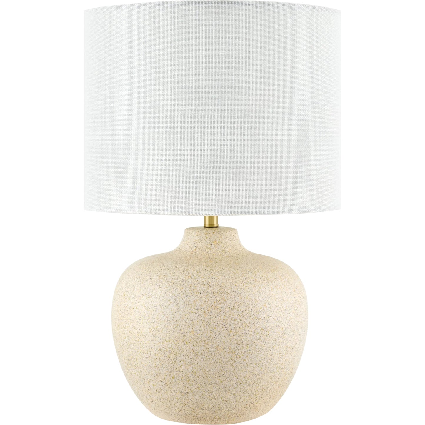 001 SI-2459972 | Primary Silo | Monowai Accent Table Lamp by Surya. Made from ceramic, linen, polyester in a transitional style.