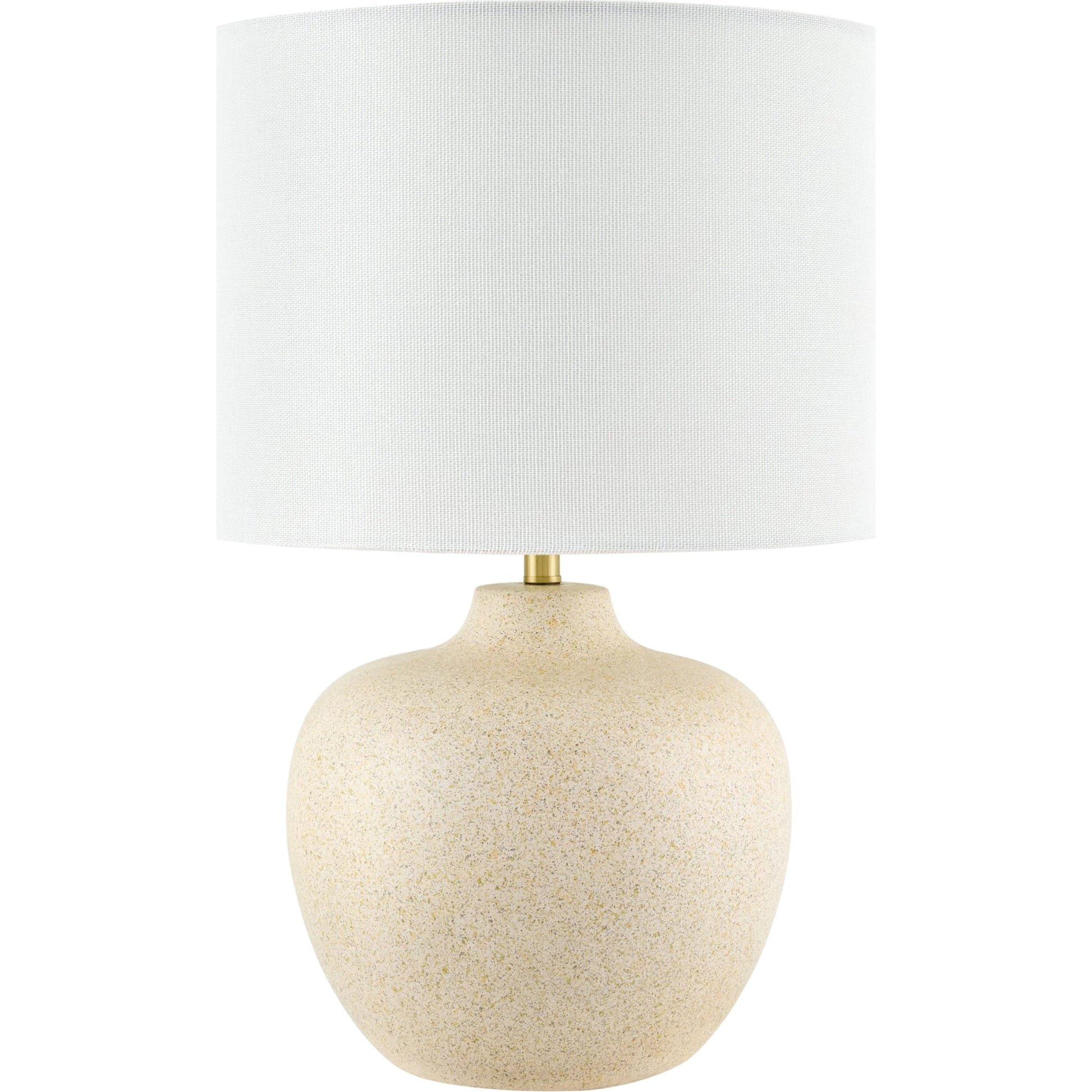 Monowai Accent Table Lamp by Surya. Made from ceramic, linen, polyester in a transitional style.