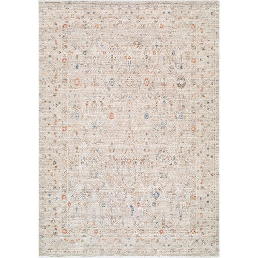 Montreux MNX-2305 Rug by Livabliss in light gray, ivory, gray, tan, medium brown, denim. Made from polyester in a unique style.