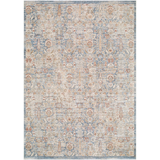 Montreux MNX-2308 Rug by Livabliss in light gray, ivory, slate, medium brown, denim, gray. Made from polyester in a unique style.