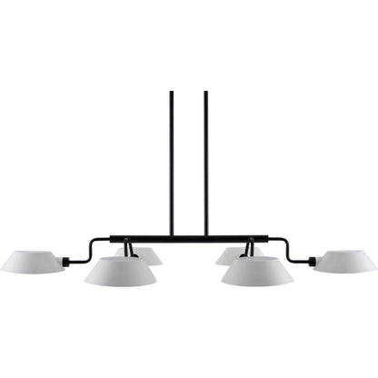 Mandoza Chandelier by Surya. Made from iron, metal in a modern style.