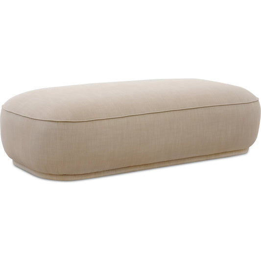 Marion Rectangular Ottoman by Moe's Home Collection. Made from upholstery: 100% polyester, high density foam, solid wood, plywood frame in a unique style.