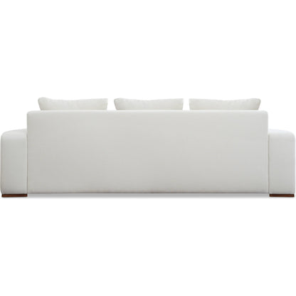 Thomas Sofa by Moe's Home Collection. Made from upholstery: 100% polyester, 70% feather, 30% fiber fill, solid wood, plywood frame in a unique style.