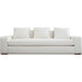 Thomas Sofa by Moe's Home Collection. Made from upholstery: 100% polyester, 70% feather, 30% fiber fill, solid wood, plywood frame in a unique style.