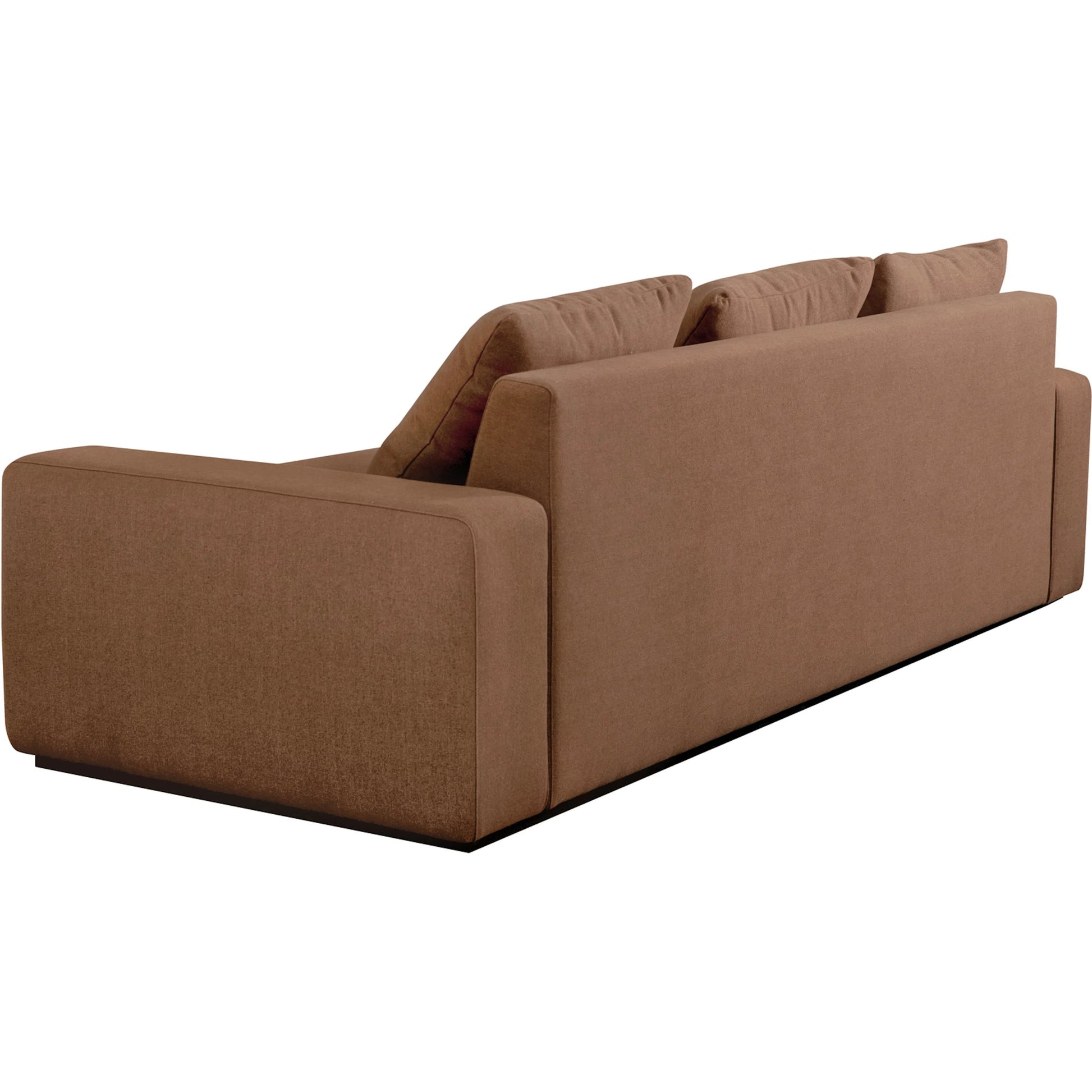 Thomas Sofa by Moe's Home Collection. Made from upholstery: 100% polyester, 70% feather, 30% fiber fill, solid wood, plywood frame in a unique style.