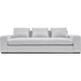 Thomas Sofa by Moe's Home Collection. Made from upholstery: 100% polyester, 70% feather, 30% fiber fill, solid wood, plywood frame in a unique style.