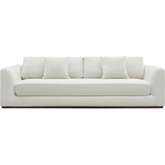 Rue Sleeper Sofa by Moe's Home Collection. Made from upholstery: 100% polyester, 70% feather, 30% fiber fill, solid wood, plywood frame in a unique style.
