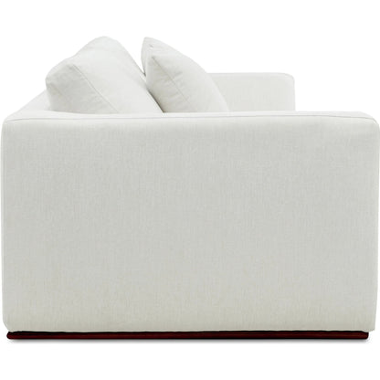 Rue Sleeper Sofa by Moe's Home Collection. Made from upholstery: 100% polyester, 70% feather, 30% fiber fill, solid wood, plywood frame in a transitional style.