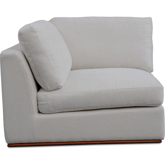 Rue Corner Chair by Moe's Home Collection. Made from upholstery: 100% polyester, 70% feather, 30% fiber fill, solid wood, plywood frame in a unique style.