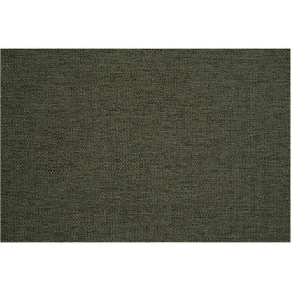 Rue Ottoman by Moe's Home Collection in flecked grey. Made from upholstery: 100% polyester, 70% feather, 30% fiber fill, solid wood, plywood frame in a transitional style.