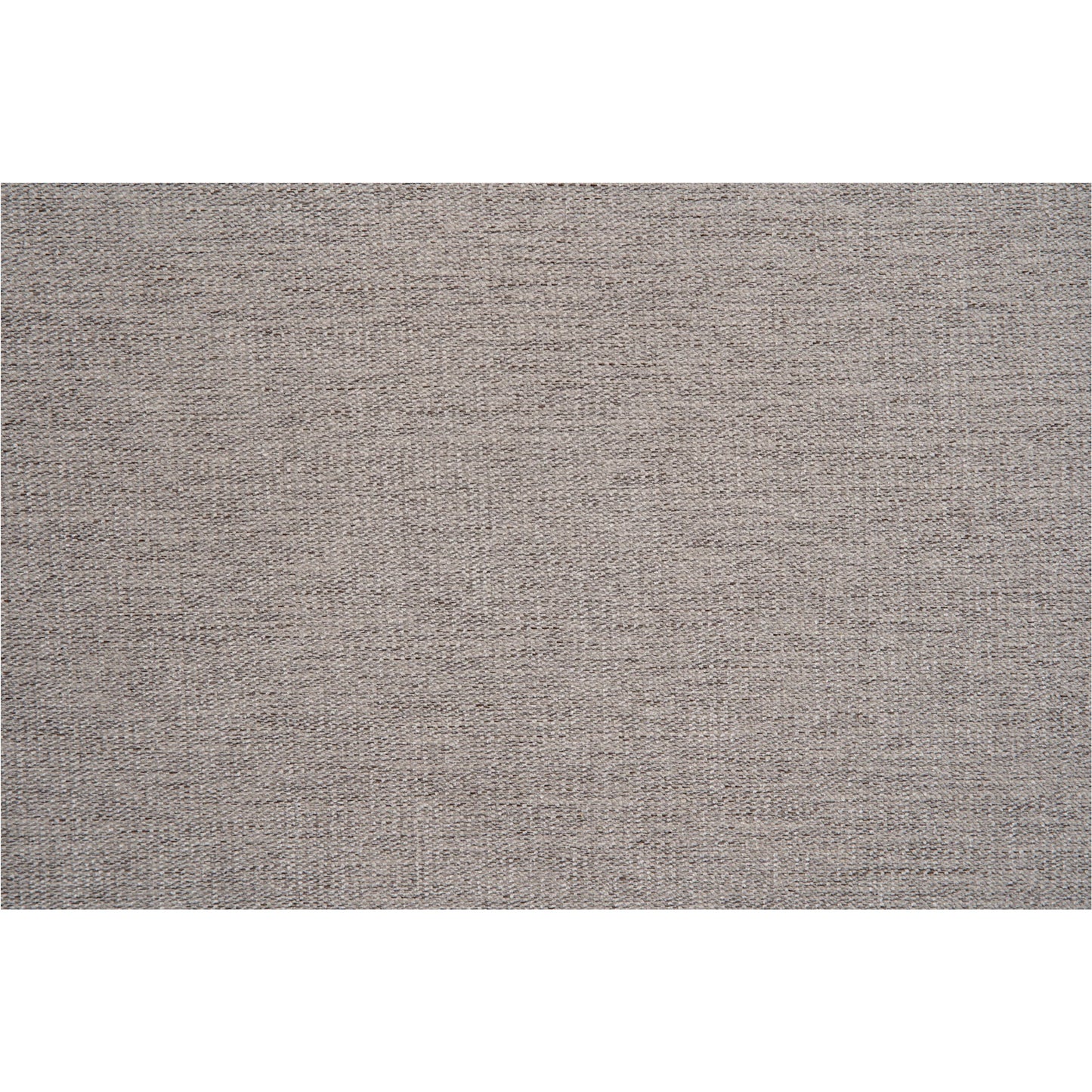 005 SI-2368307 | Closeup | Rue Ottoman by Moe's Home Collection in flecked grey. Made from upholstery: 100% polyester, 70% feather, 30% fiber fill, solid wood, plywood frame in a transitional style.