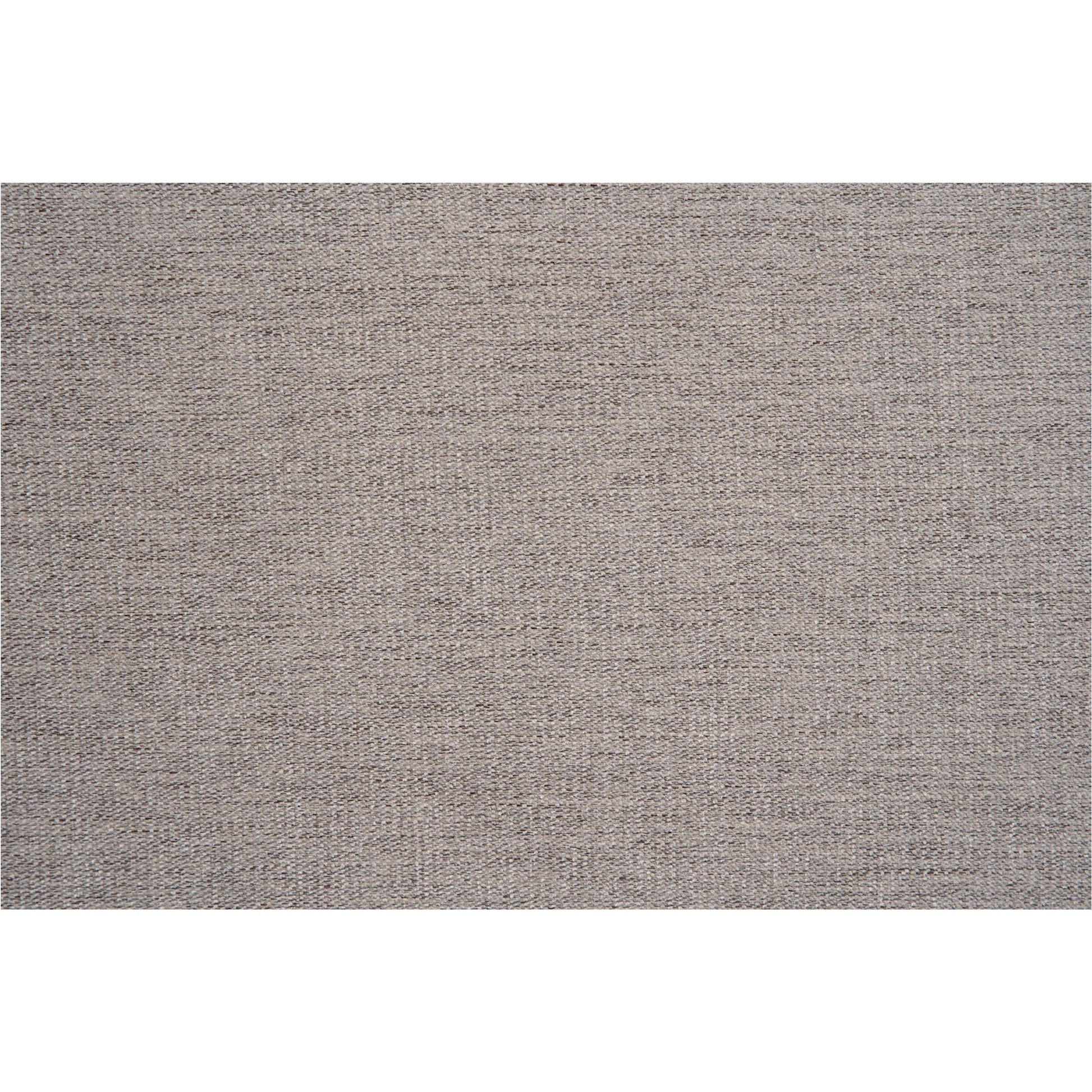 Rue Ottoman by Moe's Home Collection in flecked grey. Made from upholstery: 100% polyester, 70% feather, 30% fiber fill, solid wood, plywood frame in a transitional style.