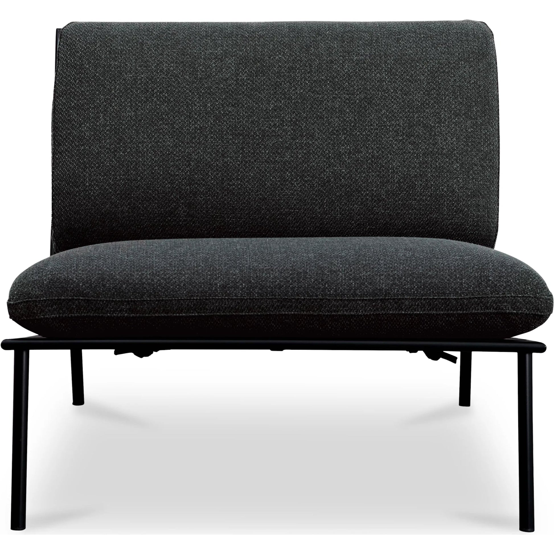 Salma Outdoor Accent Chair by Moe's Home Collection. Made from stainless steel frame, 100% olefin fabric, quick dry foam in a transitional style.
