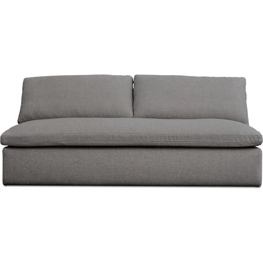 Miles Outdoor Sofa by Moe's Home Collection. Made from aluminum frame, 100% olefin fabric, quick dry foam in a unique style.