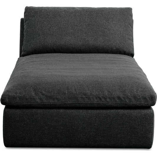 Miles Outdoor Chaise by Moe's Home Collection. Made from aluminum frame, 100% olefin fabric, quick dry foam in a unique style.