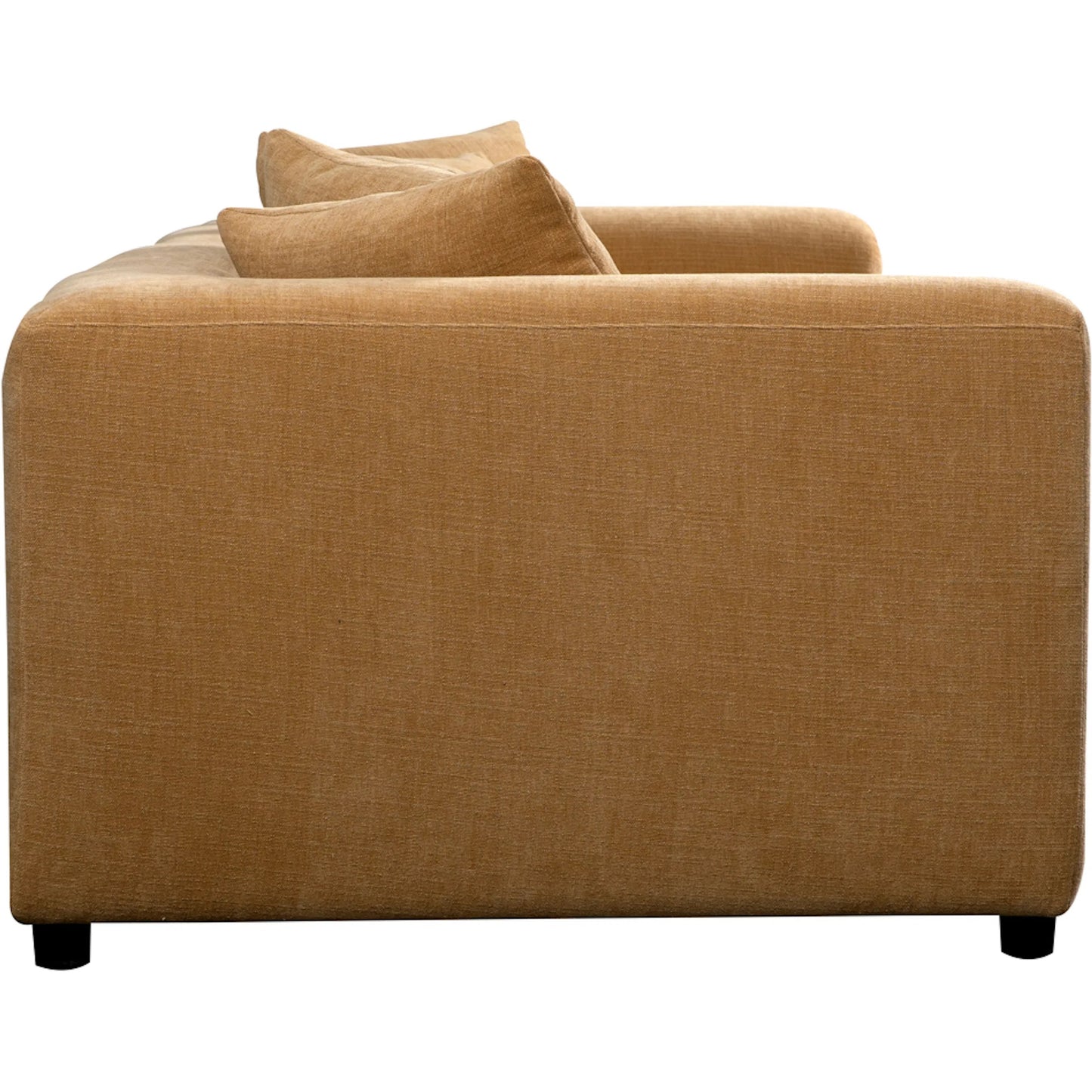 006 SI-2441350 | Additional Silo | Davie Sofa by Moe's Home Collection. Made from 100% polyester, foam core with 70% feather, 30% fibre fill, solid wood, plywood frame, plastic leg in a eclectic & global style.