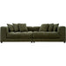 Davie Sofa by Moe's Home Collection. Made from 100% polyester, foam core with 70% feather, 30% fibre fill, solid wood, plywood frame, plastic leg in a eclectic & global style.