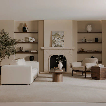 Davie Sofa by Moe's Home Collection. Made from 100% polyester, foam core with 70% feather, 30% fibre fill, solid wood, plywood frame, plastic leg in a eclectic & global style.