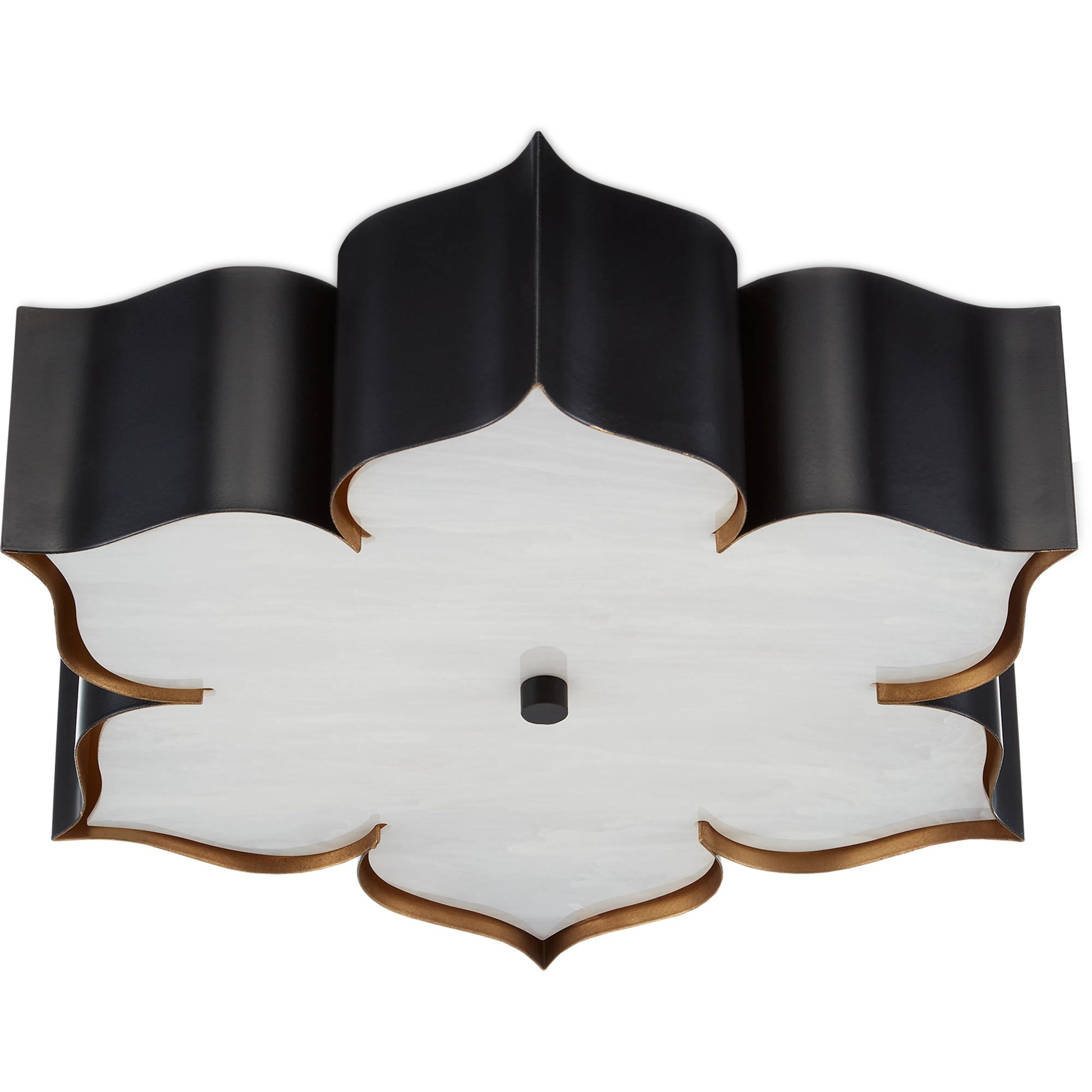Grand Lotus Flush Mount by Currey and Company. Made from unique in a modern style.