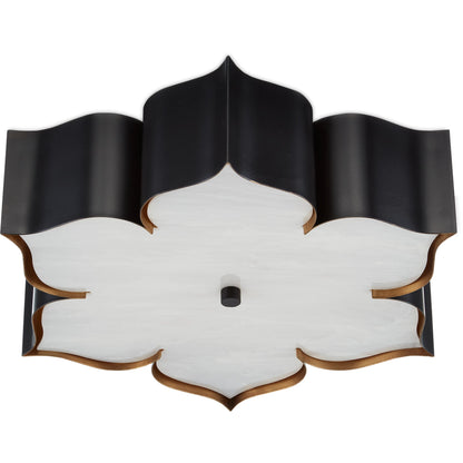 Grand Lotus Flush Mount by Currey and Company. Made from unique in a modern style.