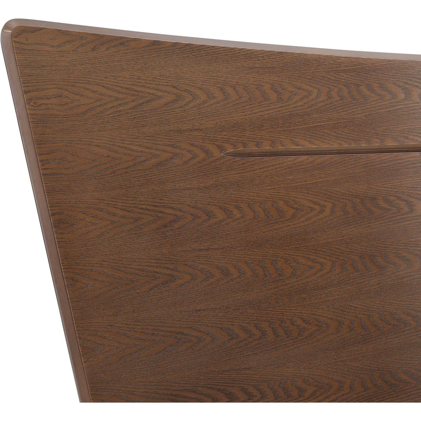 007 SI-1712864 | Closeup | McDowell Wood Platform Bed by Evans & Londeen in walnut. Made from unique in a modern style.