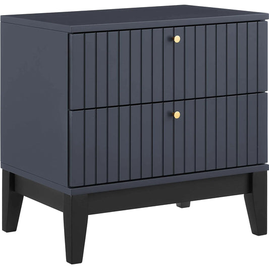 Day Nightstand by Evans & Londeen. Made from mdf board, rubberwood in a modern style.