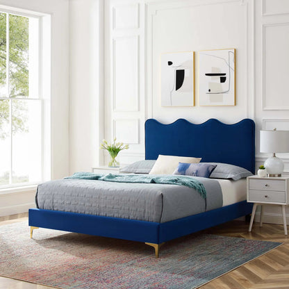 Cabarrus Platform Bed by Evans & Londeen. Made from unique in a modern style.