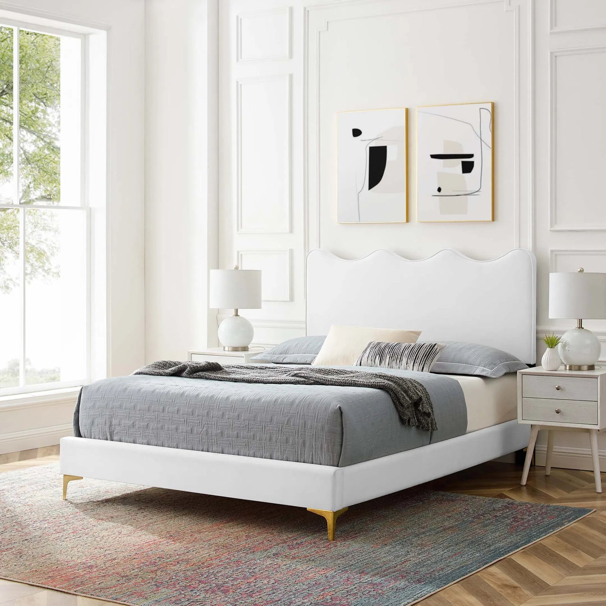 Cabarrus Platform Bed by Evans & Londeen. Made from unique in a modern style.