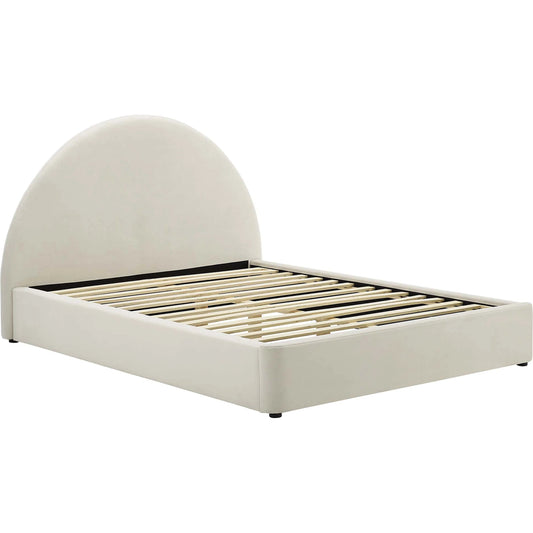 Anson Arched Round Platform Bed by Evans & Londeen. Made from unique in a transitional style.