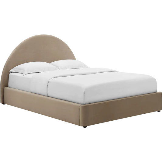 Anson Arched Round Platform Bed by Evans & Londeen. Made from unique in a transitional style.