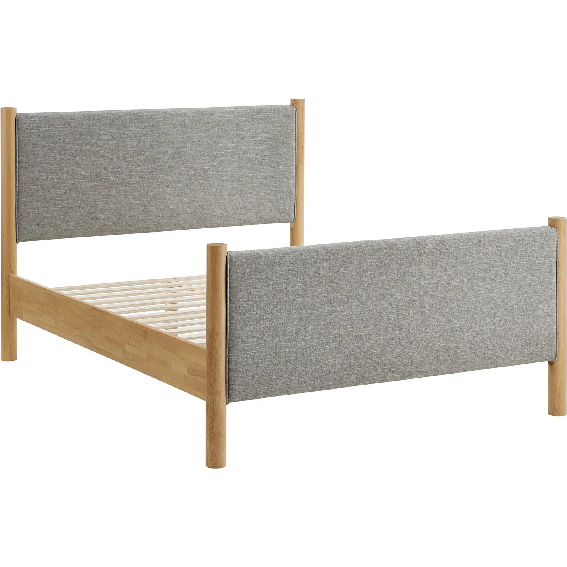 Strafford Platform Bed by Evans & Londeen. Made from fabric upholstered in a unique style.