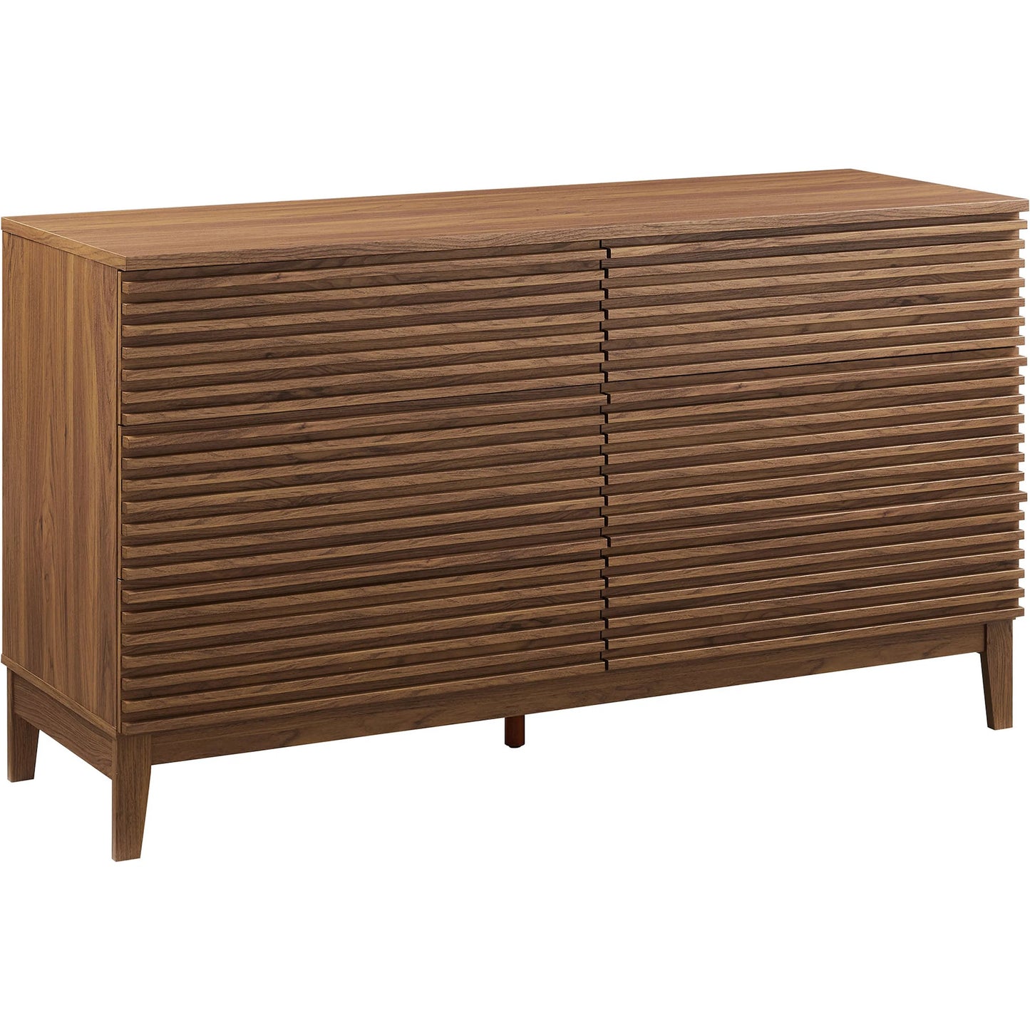 001 SI-2358736 | Primary Silo | Rennell 63” 6-Drawer Dresser by Evans & Londeen in walnut. Made from unique in a transitional style.