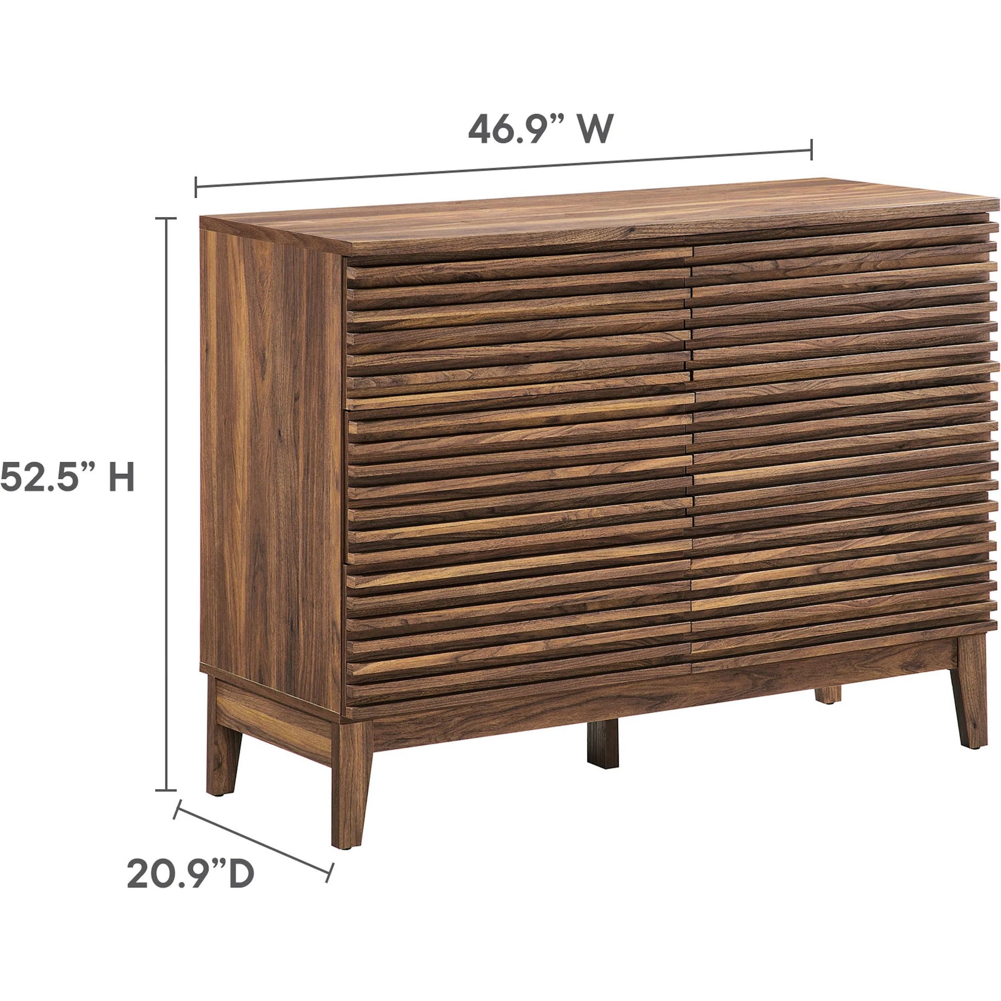 Rennell 47” 6-Drawer Dresser by Evans & Londeen in walnut. Made from unique in a transitional style.
