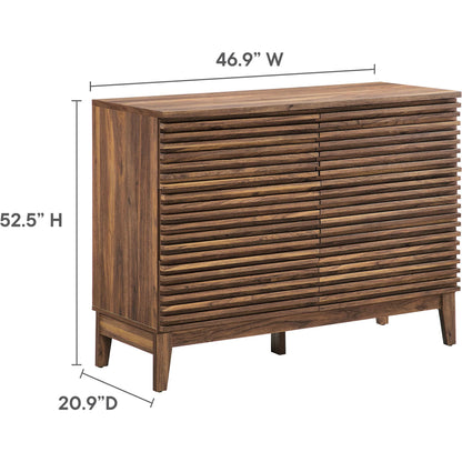 Rennell 47” 6-Drawer Dresser by Evans & Londeen in walnut. Made from unique in a transitional style.