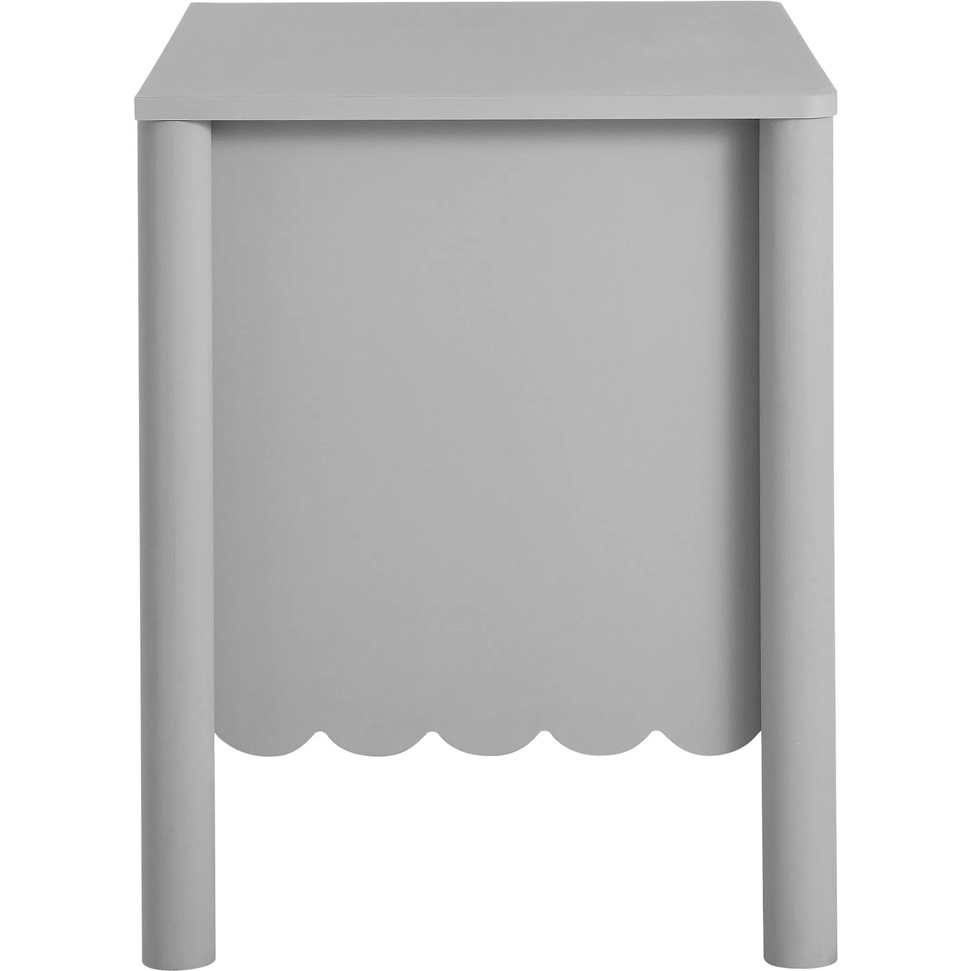 Kiowa Scalloped 2-Drawer Nightstand by Evans & Londeen. Made from unique in a transitional style.