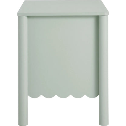 Kiowa Scalloped 2-Drawer Nightstand by Evans & Londeen. Made from unique in a transitional style.