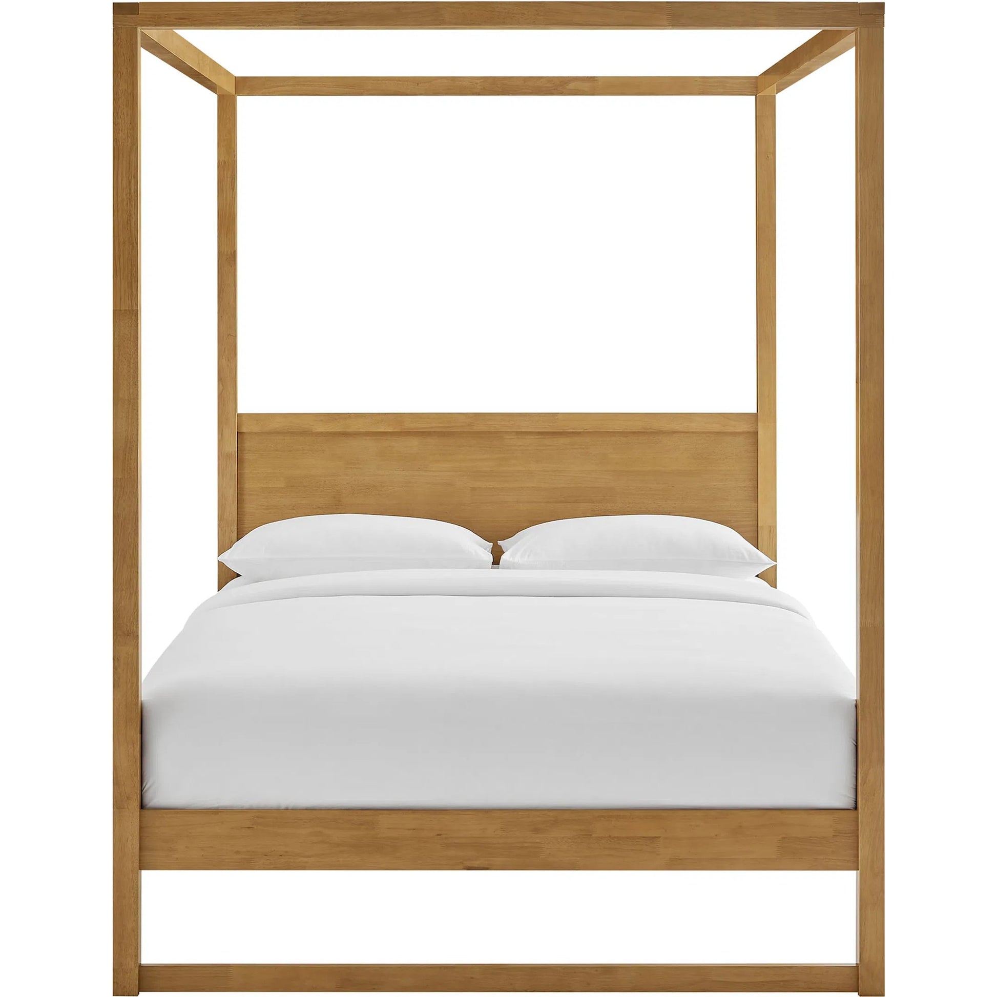Kingman Wood Canopy Platform Bed by Evans & Londeen. Made from wood in a transitional style.