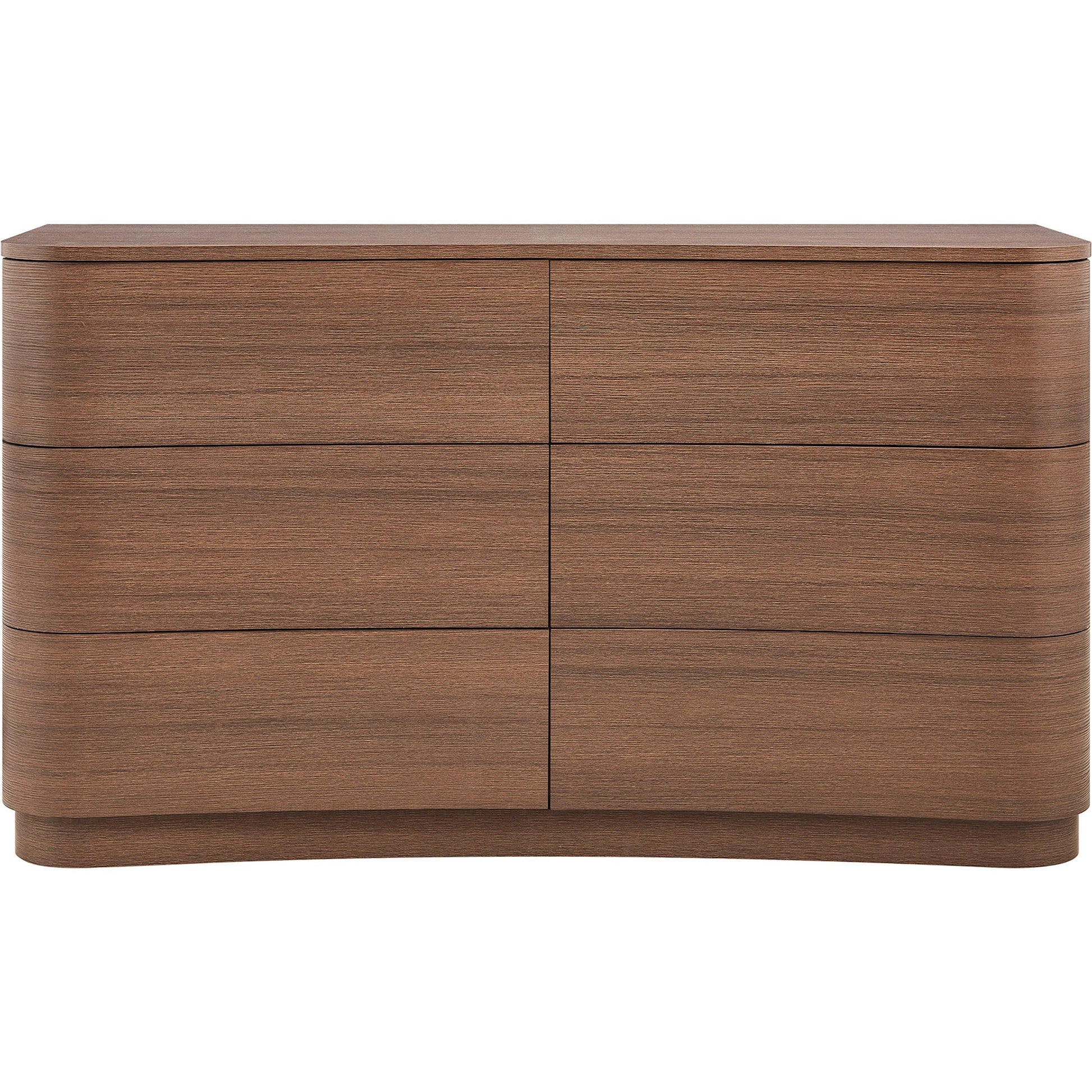 Cheatham 6-Drawer Curved Dresser by Evans & Londeen. Made from unique in a transitional style.